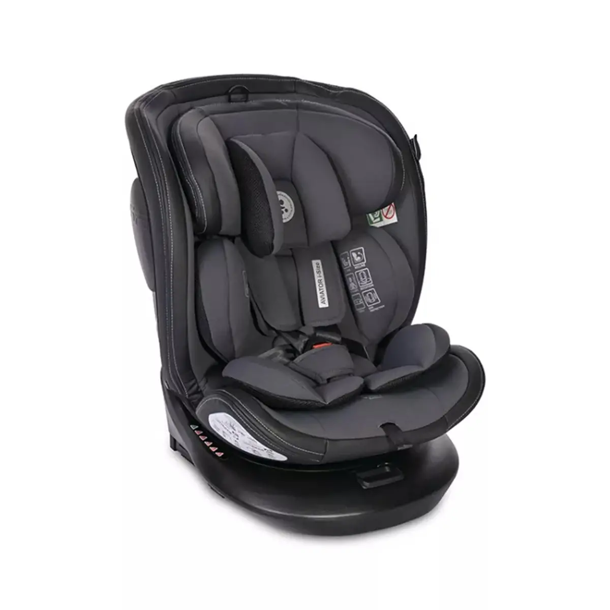Seggiolino Auto Aviator I-size Grigio 40-150cm - bambini 40-150 cm (0-12 anni)