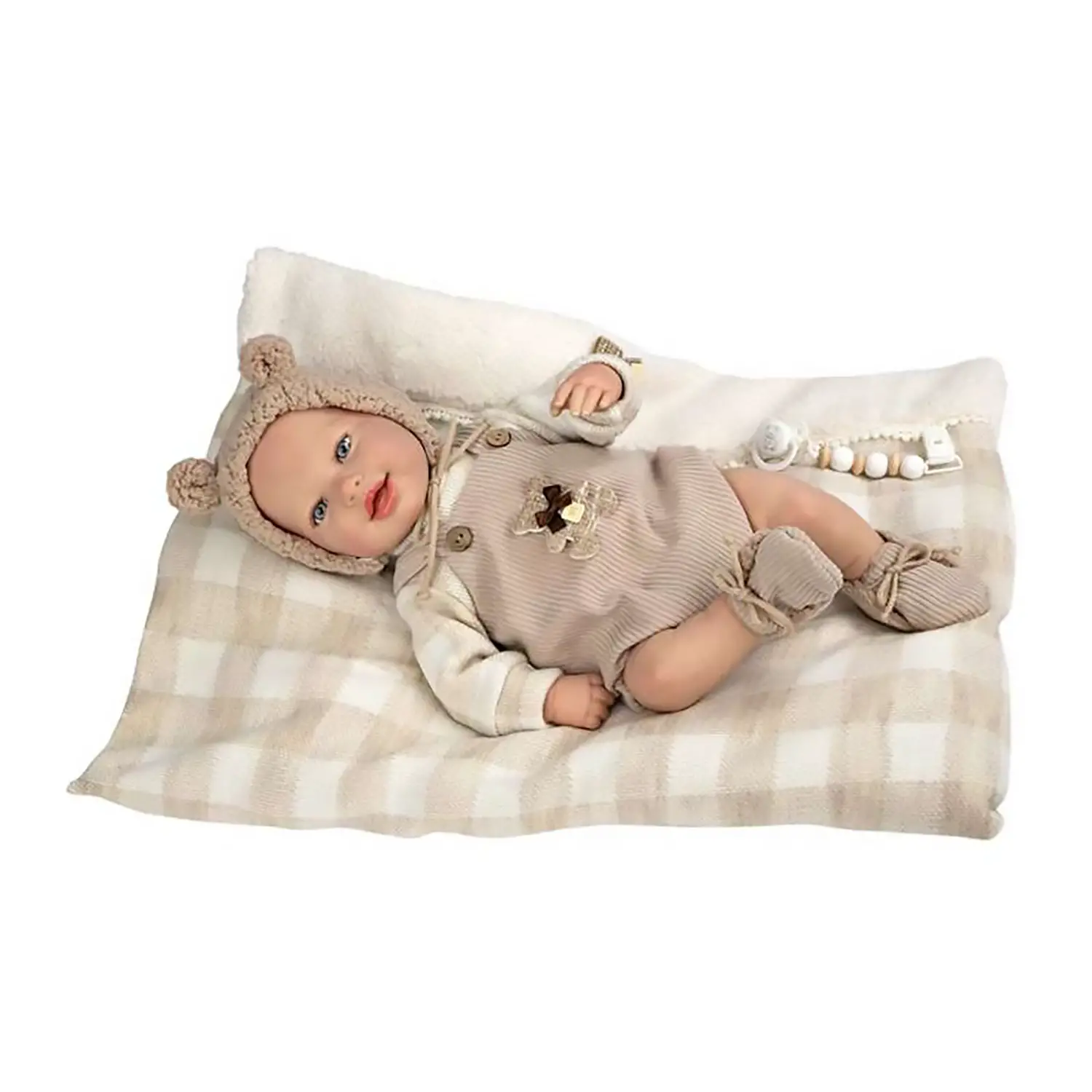 Arias Bambola Reborn mULTICOLOR 45cm - Bambole e accessori