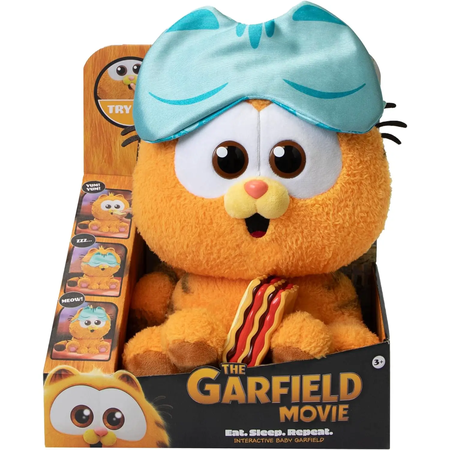Baby Garfield Peluche Interattivo 25 Cm - peluches 0/36 mesi