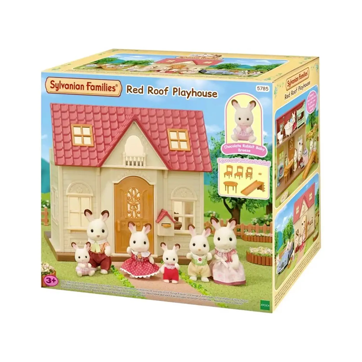 La casa con il tetto rosso Sylvanian Families - play set e accessori bambole