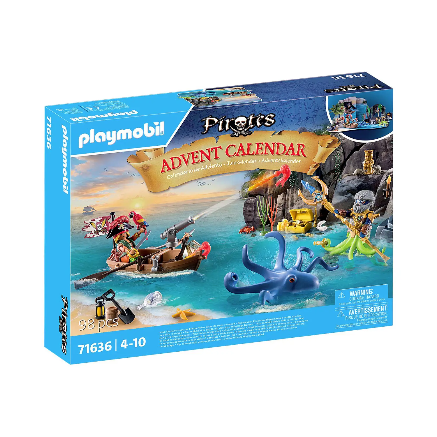 Calendario Dell'Avvento Pirati Playmobil Pirates - playmobil