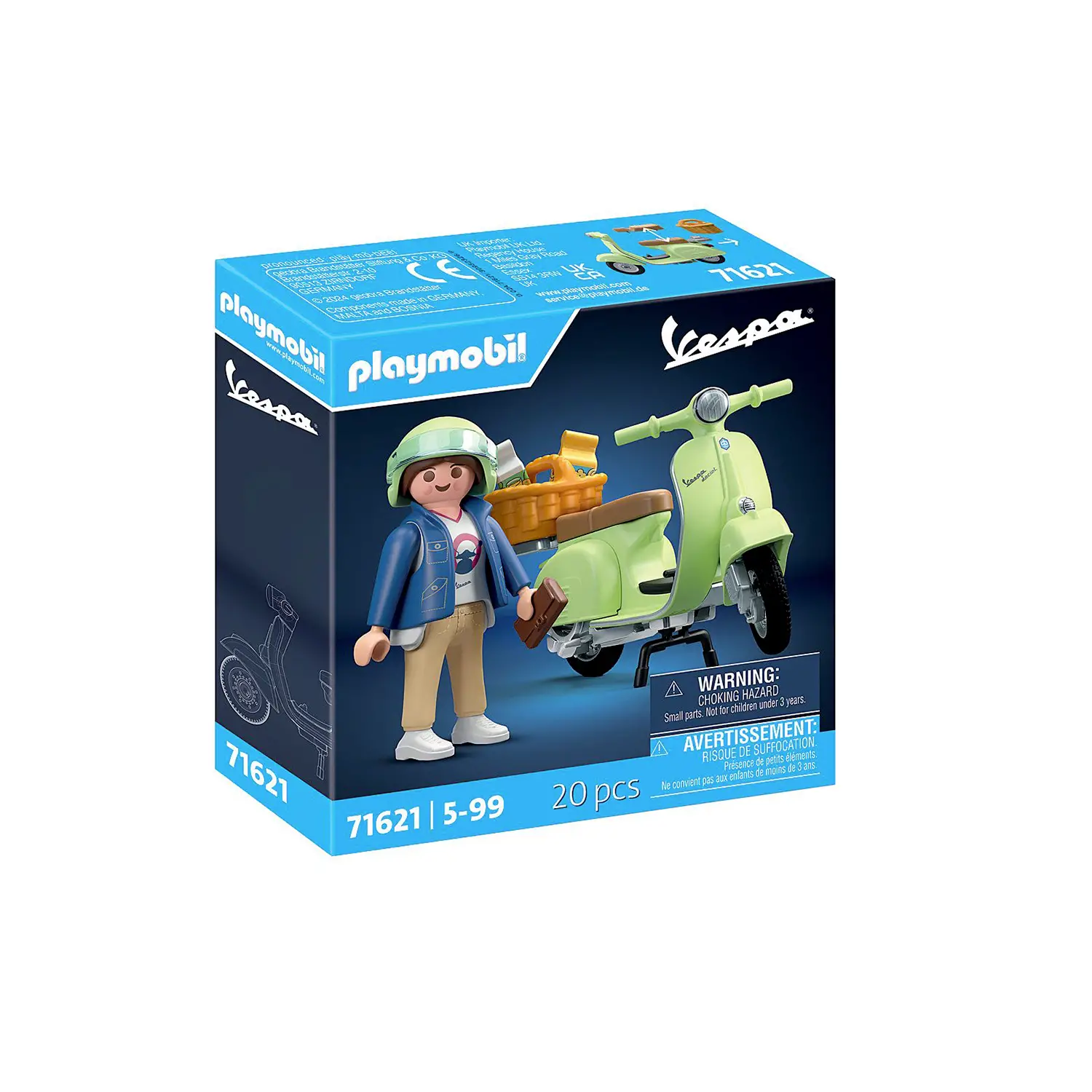 Vespa 150 Sprint Verde Chiaro Playmobil Vespa - playmobil