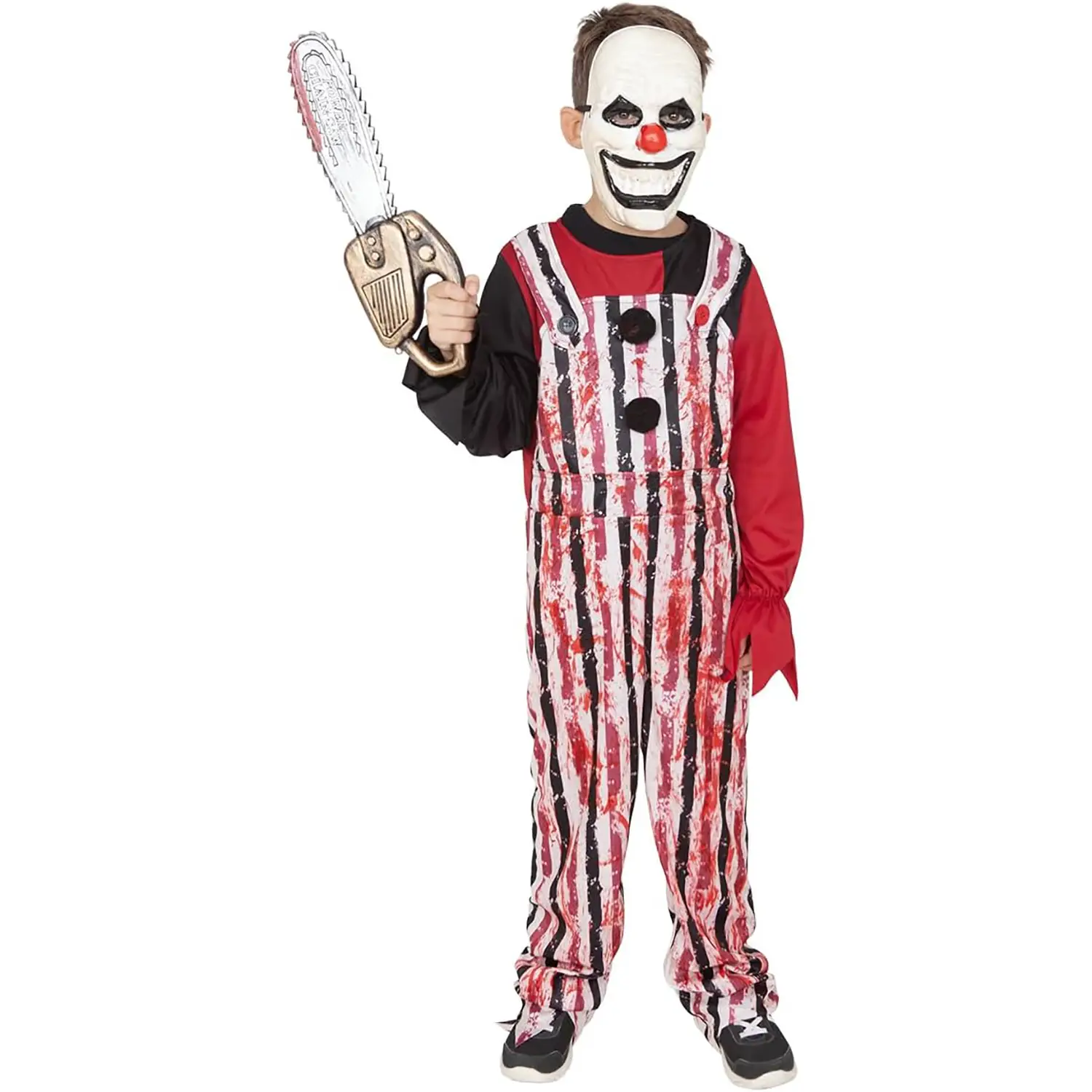 Costume Pagliaccio Tonto Per Bambini Tg. S - Abiti halloween
