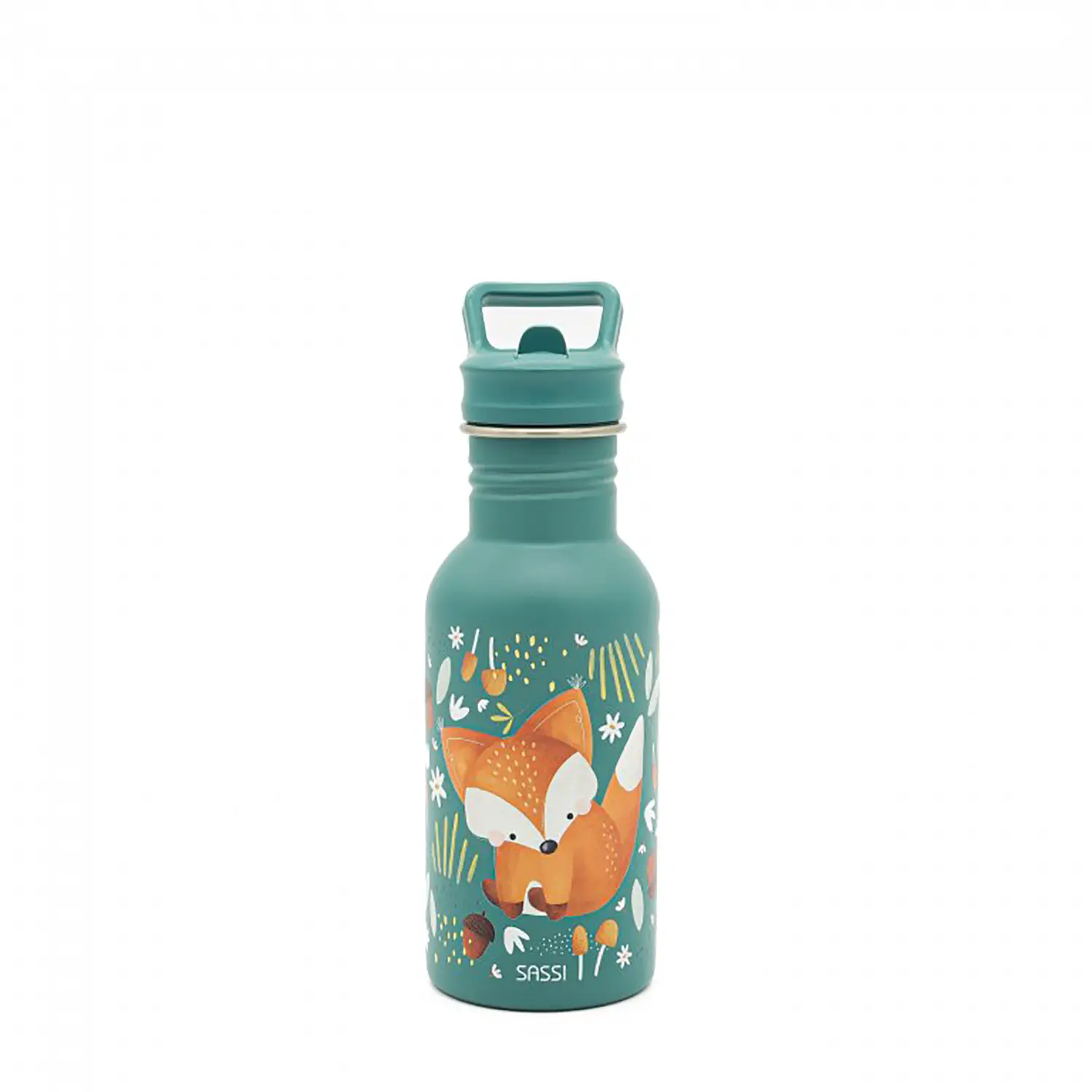 Borraccia In Acciaio Inox Da 500 Ml - Volpe Crunchy - borracce