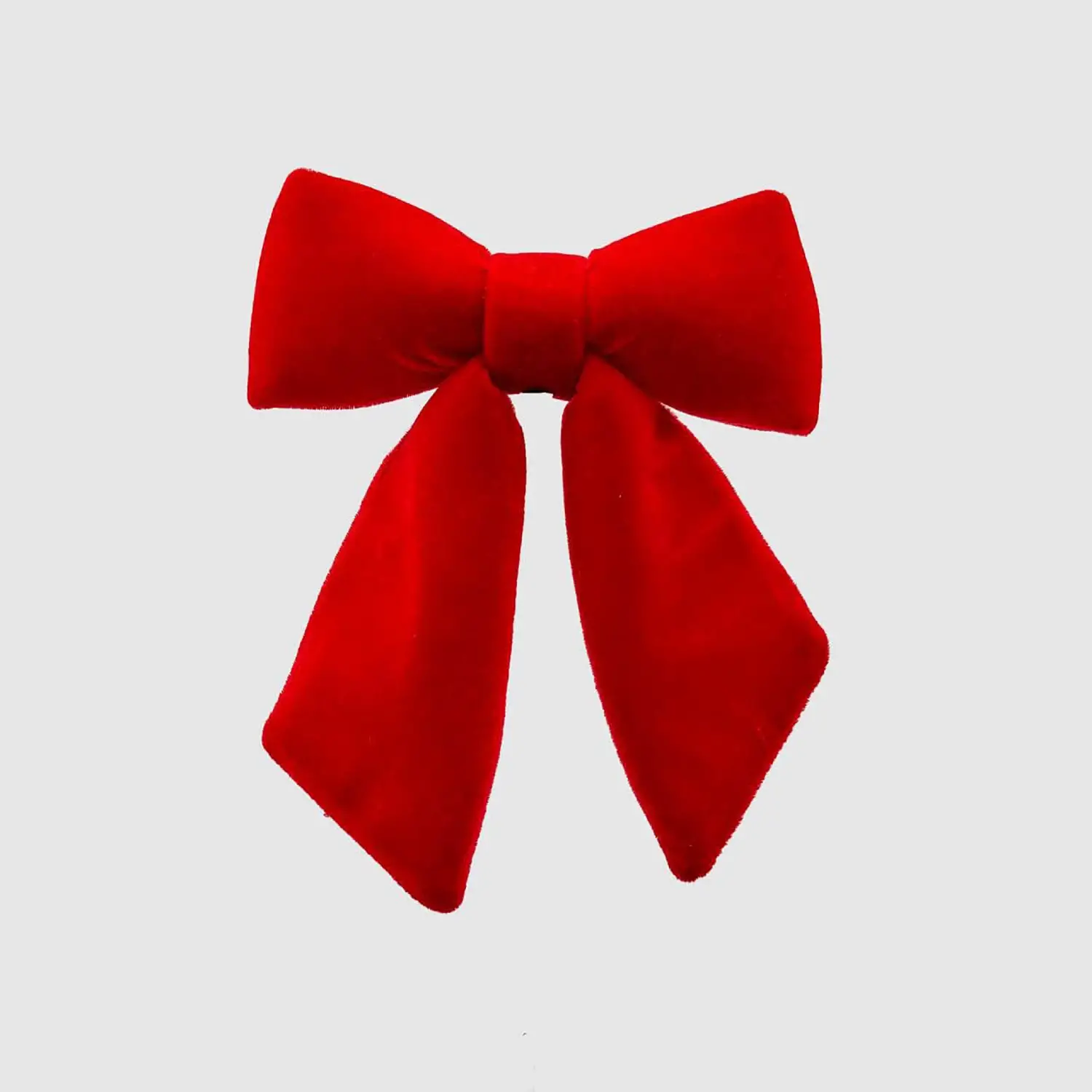 Fiocco Velluto 22x26 Cm - addobbi albero