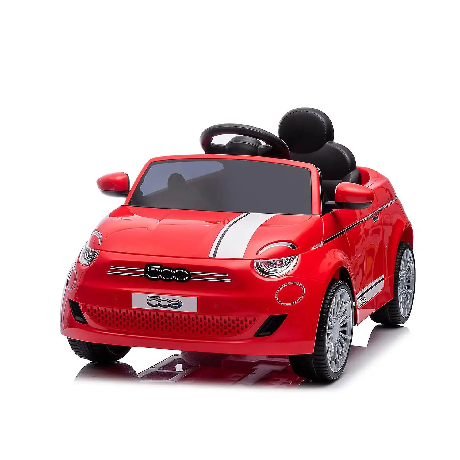 Auto Elettrica per Bambini Fiat 500 Rossa - auto