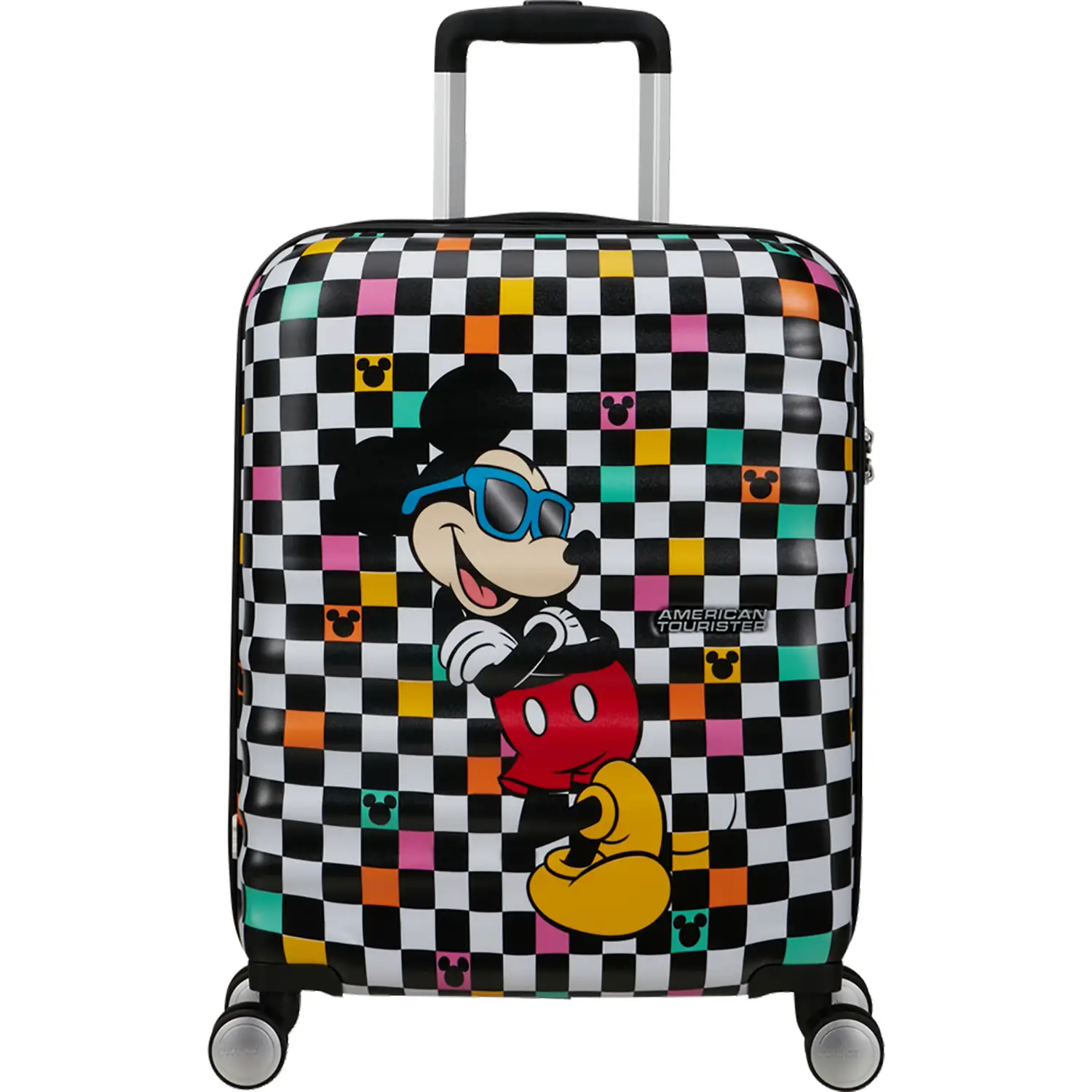 American Tourister Trolley Wavebreaker Disney Spin.55/20 Mickey Check - valige e borse da viaggio