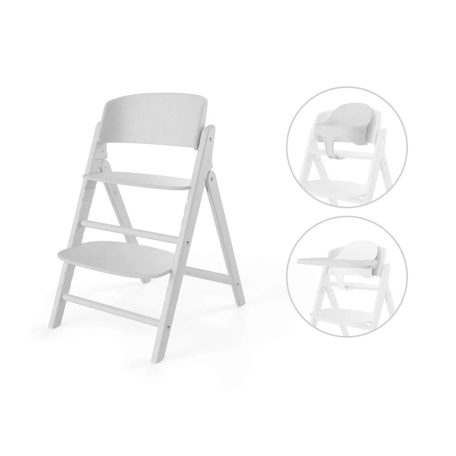 Seggiolone Click & Fold 3in1 all white Cybex - seggioloni