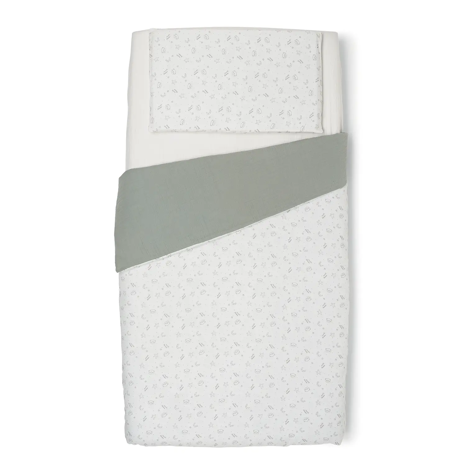 Fodera Piumino con Federa per Culla Evo 100x100 Cm var. Sogno - lenzuolini