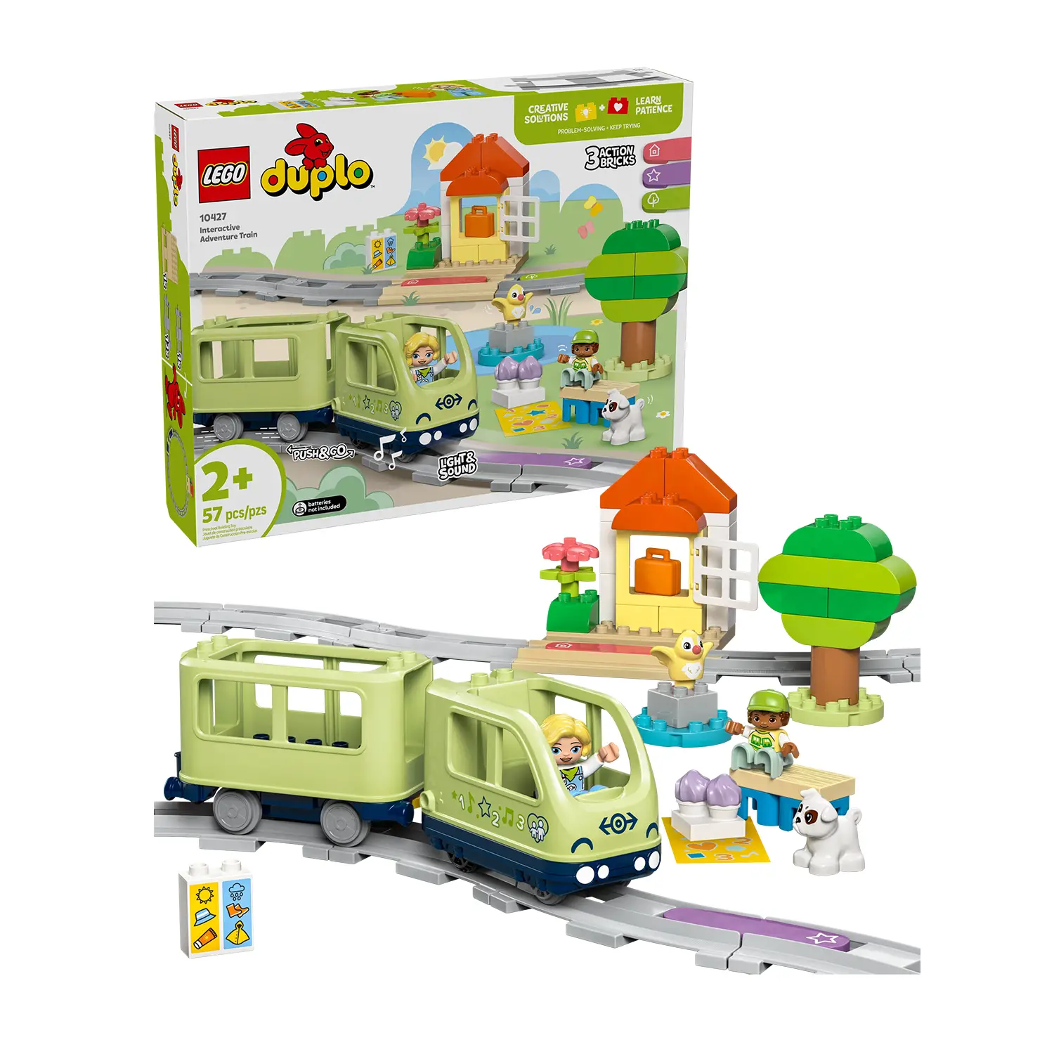 Lego Duplo Treno D’avventura Interattivo 10427 - Costruzioni in plastica