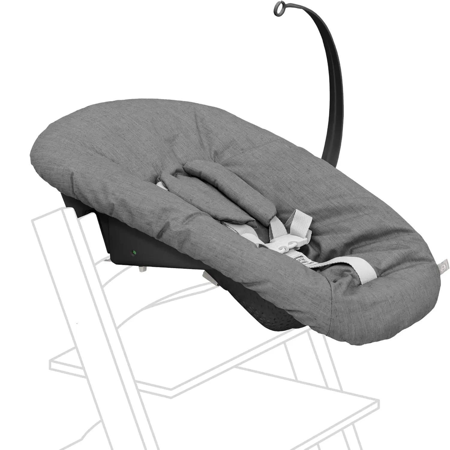 Sdraietta Newborn Set V2 Anthracite per Tripp Trapp – Stokke - sdraiette