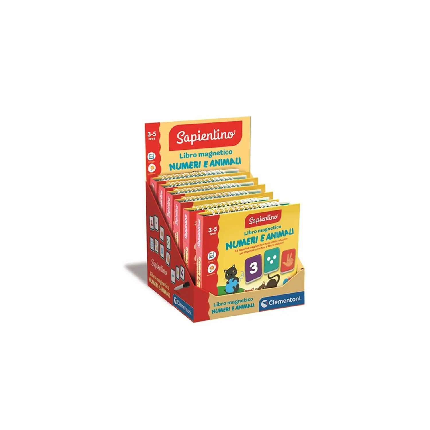 Sapientino Libro Magnetico: Numeri E Animali - Manuali per attività creative