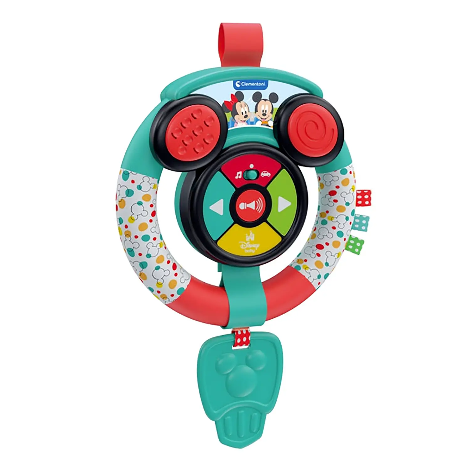 Disney Soft Steering Wheel Volante Morbido Per Passeggino - Primi giochi