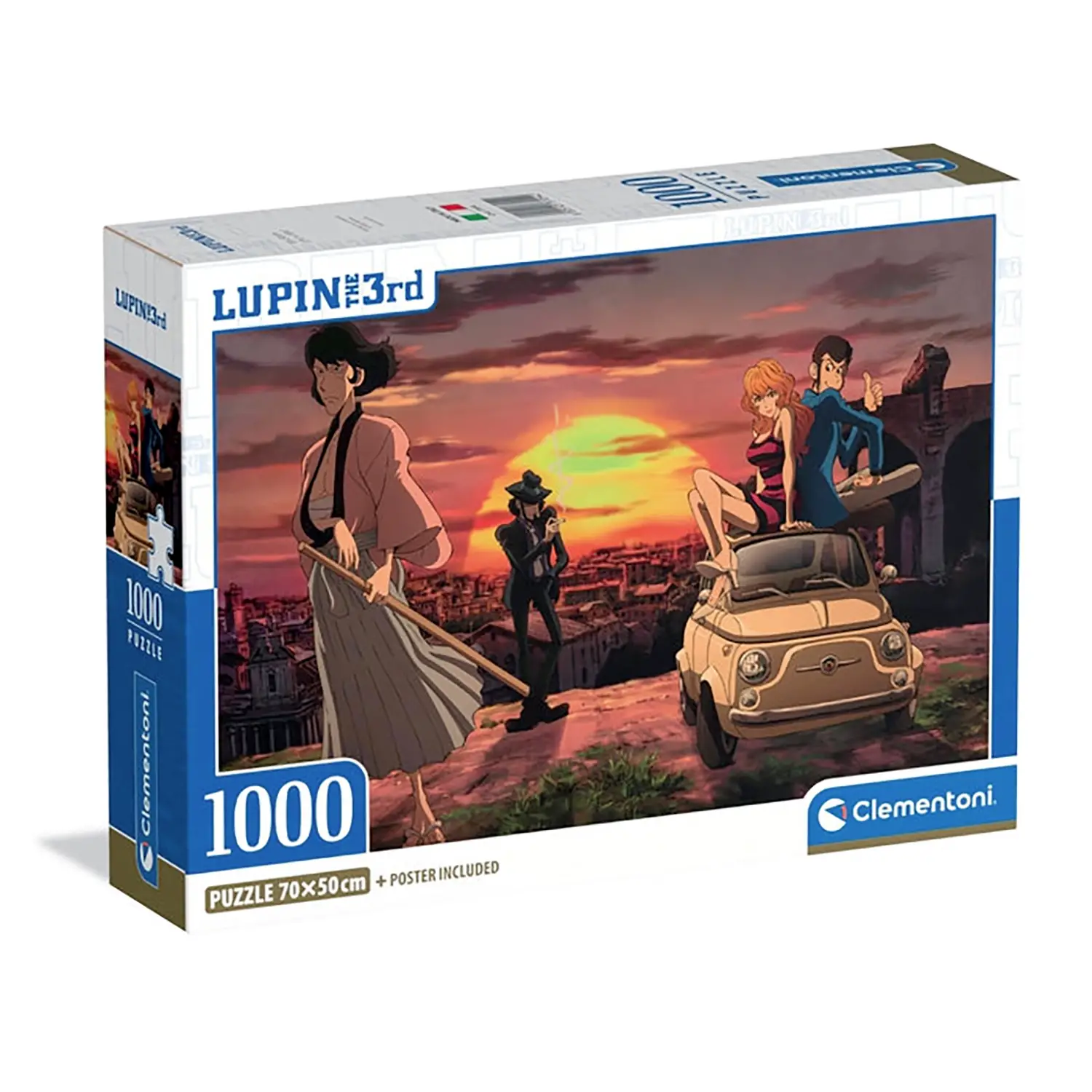 Puzzle 1000 Pezzi Lupin III 1 - puzzle adulti