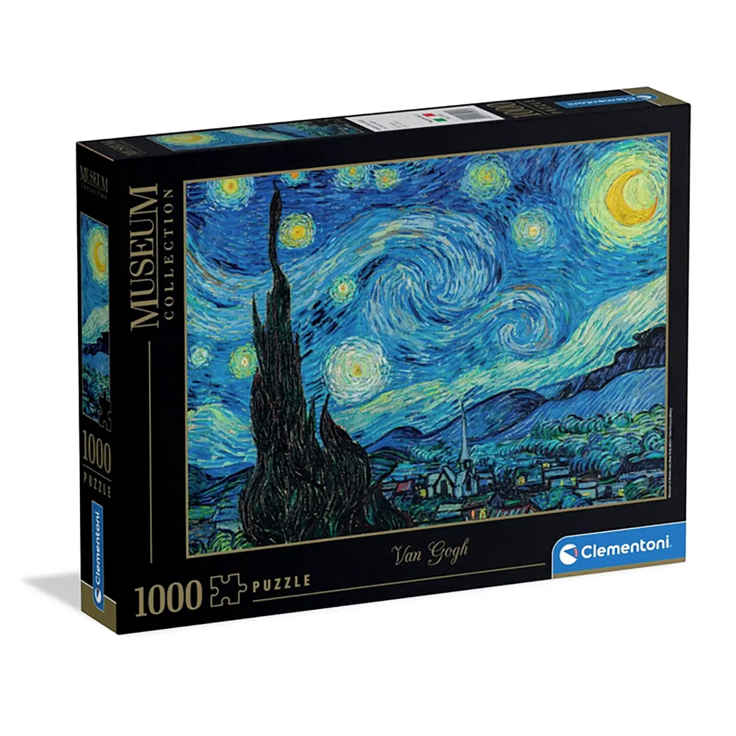 Puzzle 1000 Pezzi Hqc Museum Notte Stellata Van Gogh - puzzle adulti