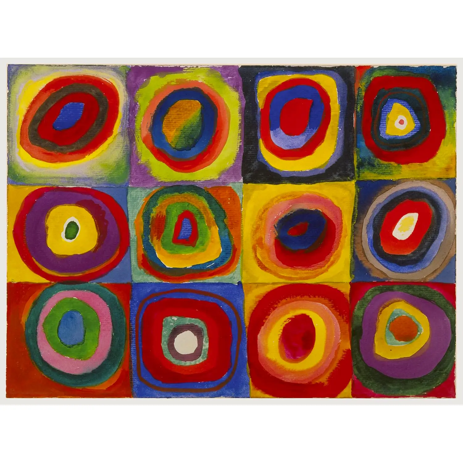 Puzzle 1500 Pezzi Art Kandinsky: Studio sul Colore - puzzle adulti