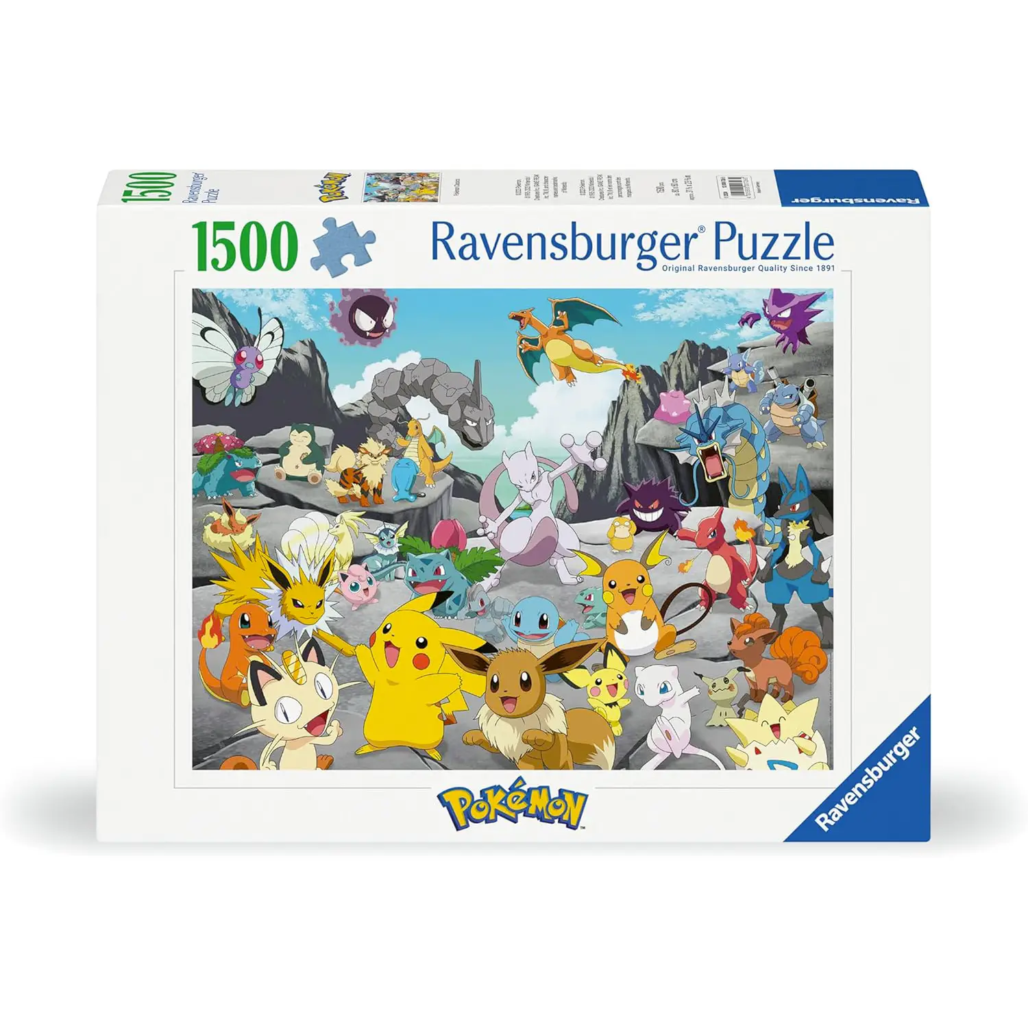 Puzzle 1500 Pezzi Pokémon Classics - puzzle adulti