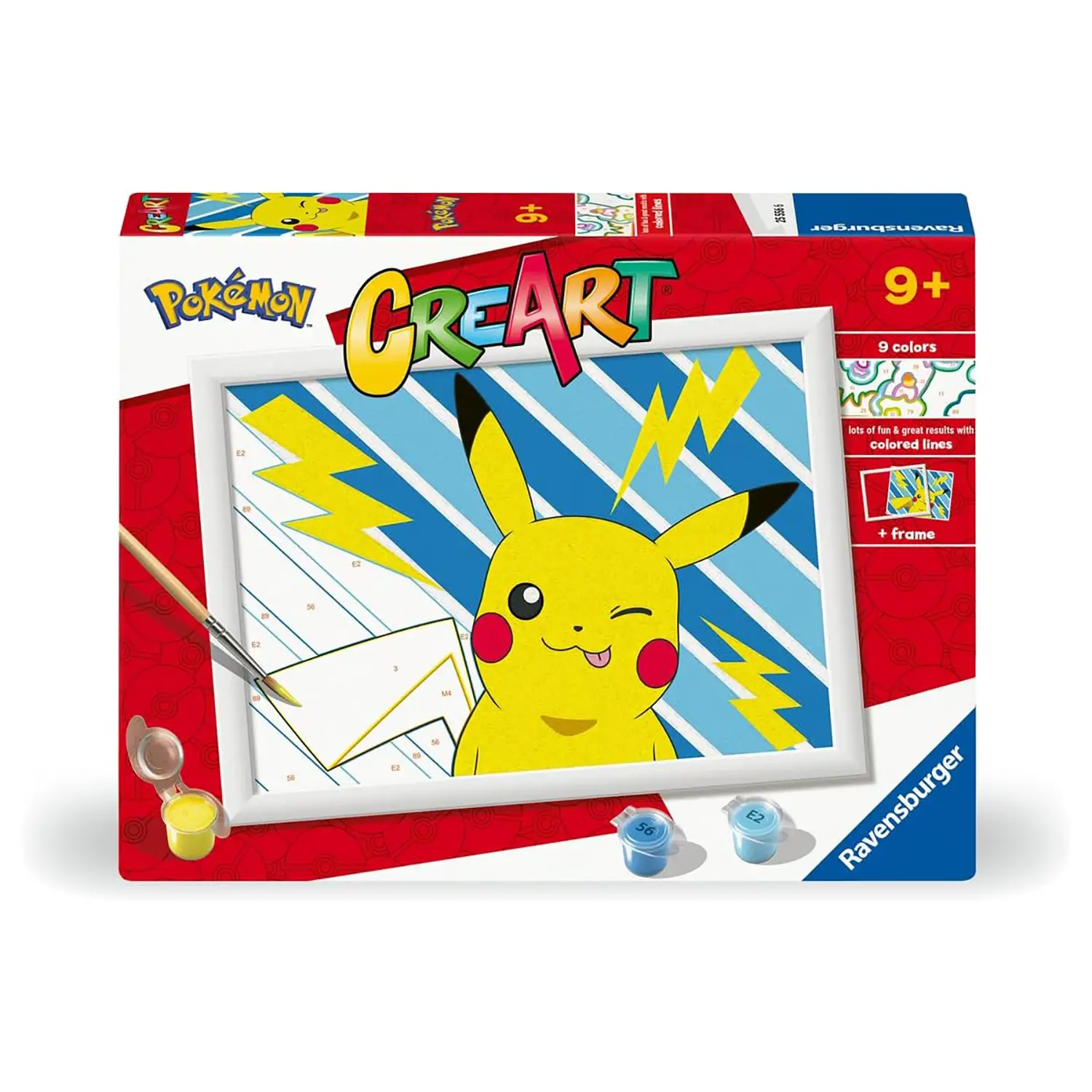 Ravensburger CreArt – Pesci Innamorati, Dipingere con i Numeri - creatività
