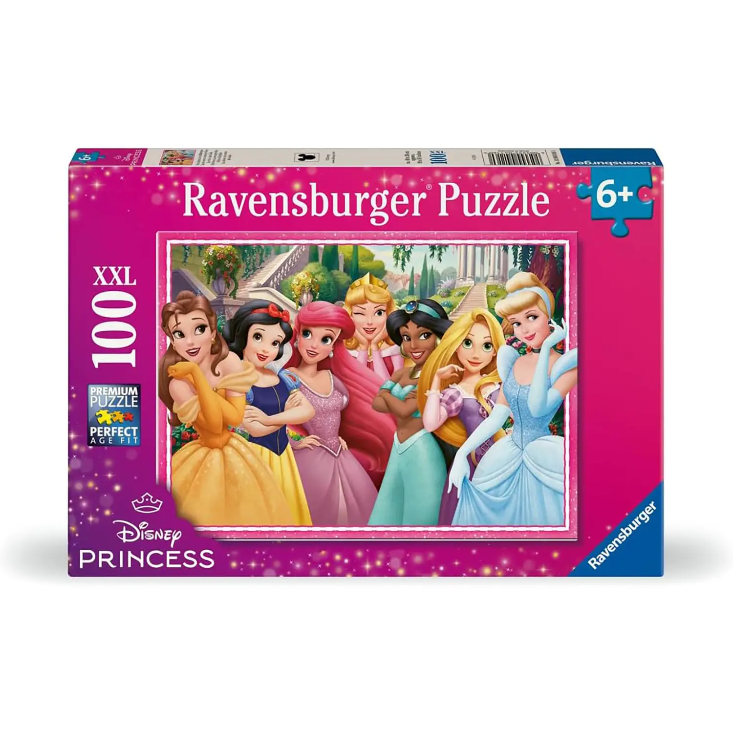 Puzzle 100 Pezzi XXL Disney Princess per Bambini +6 Anni - Puzzle in cartone