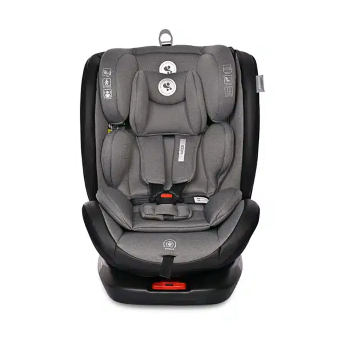 Seggiolino auto Lorelli ARES i-Size 40-150 cm Grigio - bambini 40-150 cm (0-12 anni)