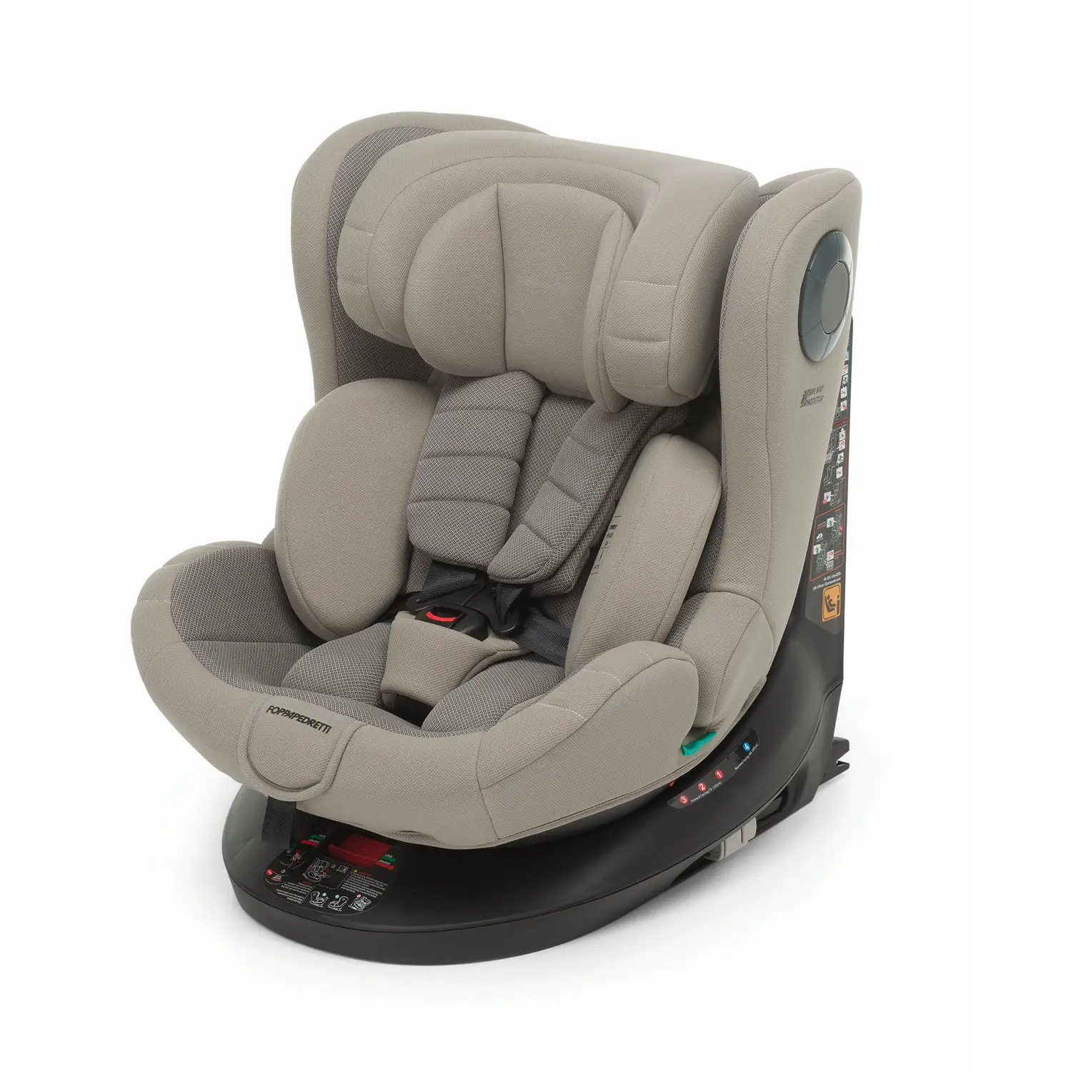 Seggiolino Auto Fp 360 Quick I-Size con Base Desert 40-150 cm Foppapedretti - bambini 40-150 cm (0-12 anni)