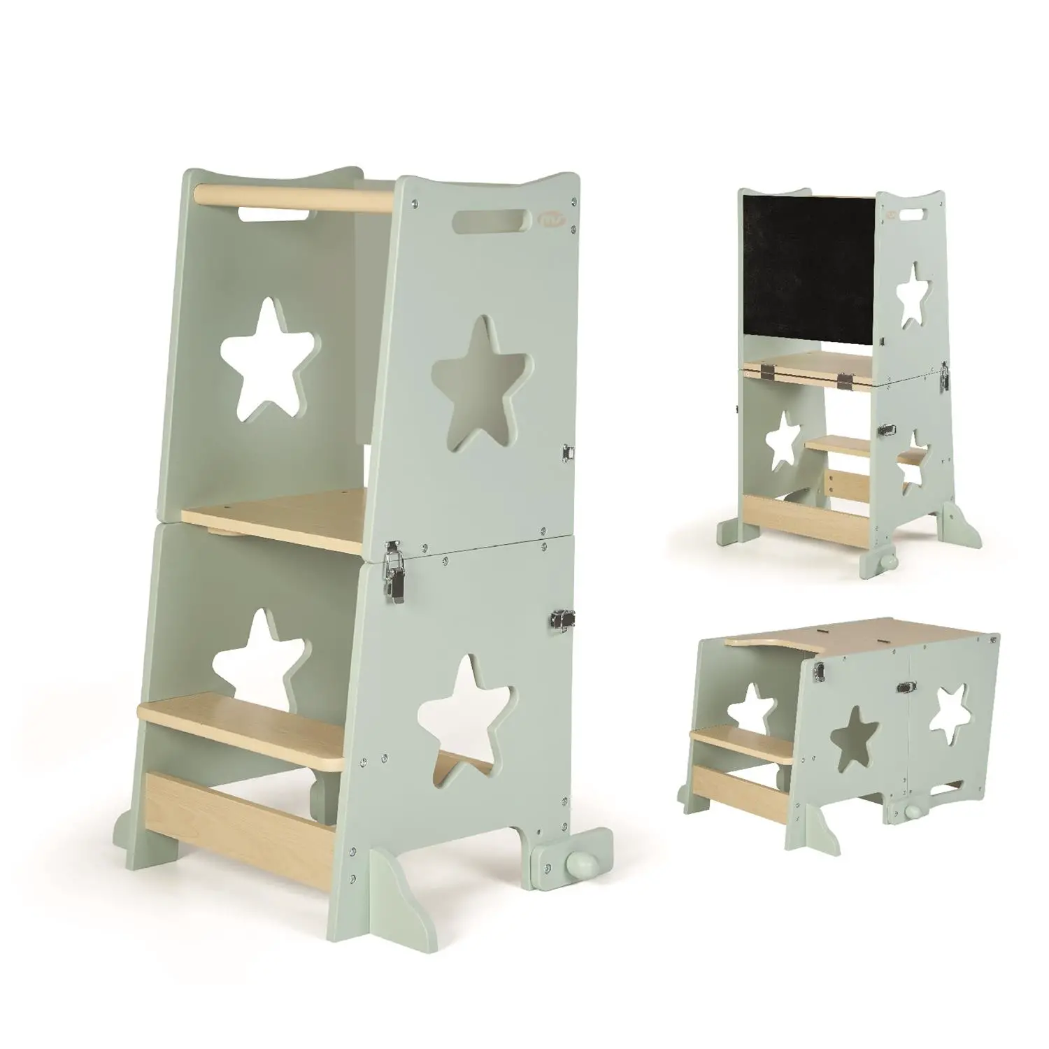 Torre Di Apprendimento Learn Up Verde - leggere scrivere contare racco