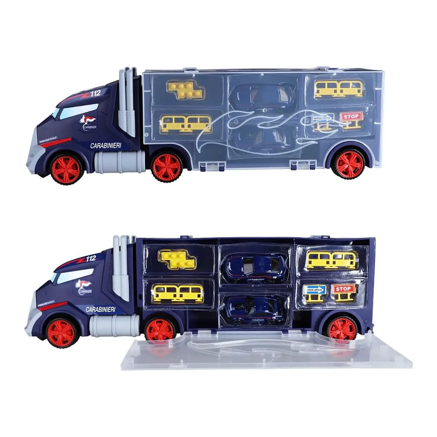 Silver Wheel Camion Carabinieri Con Valigetta - modellini