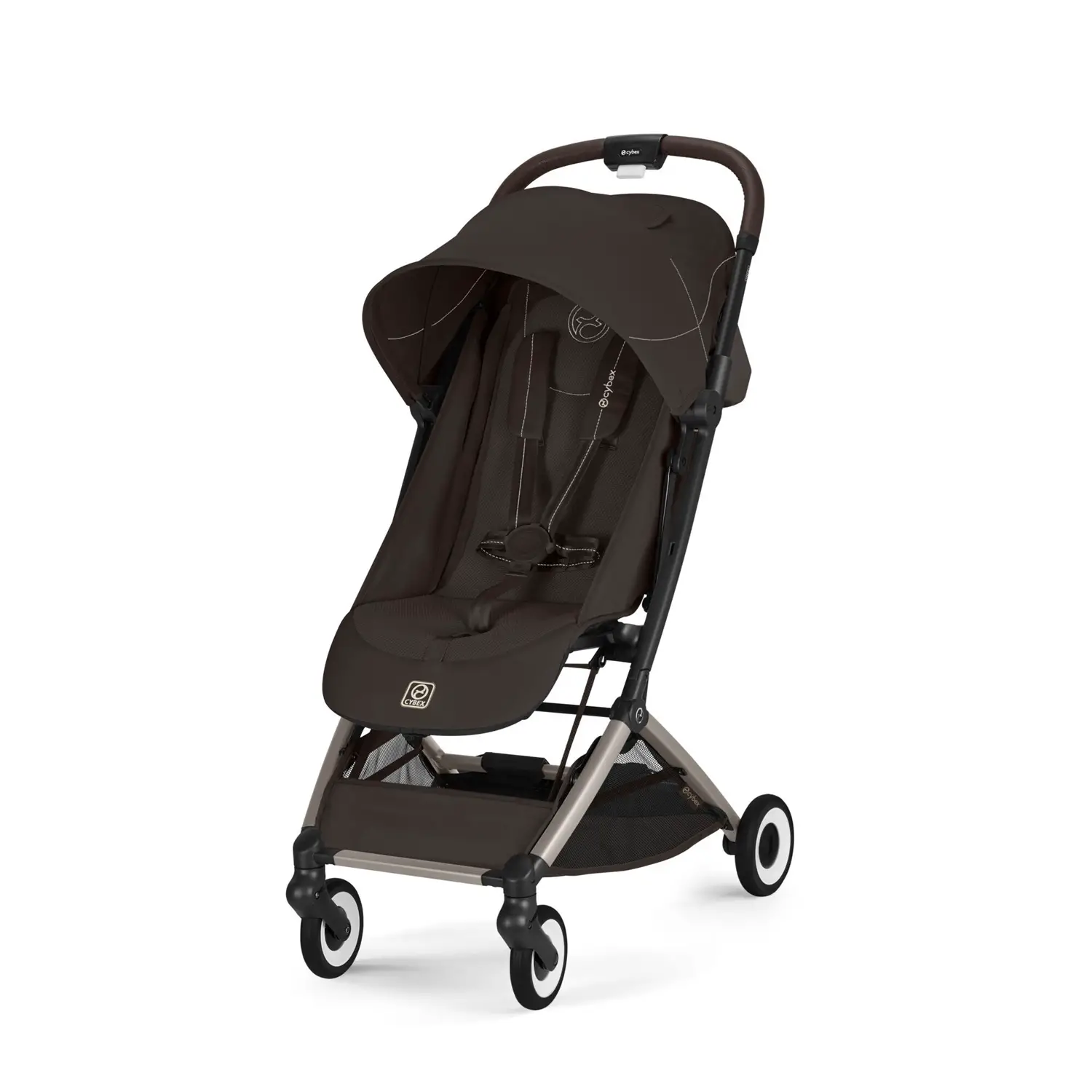 Passeggino Orfeo Moss Green Cybex Telaio Taupe - passeggini compatti