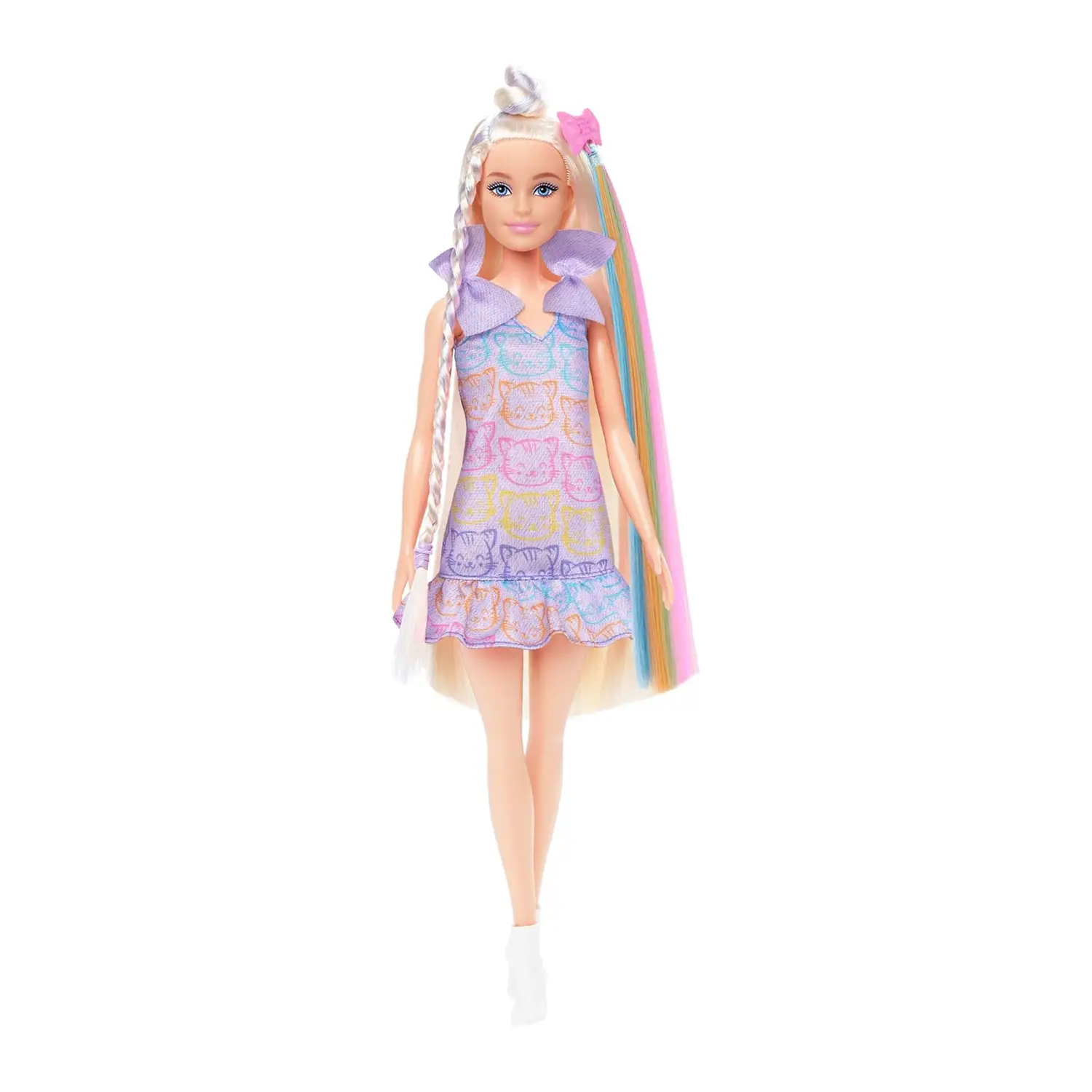 Barbie - Bambola Fun & Fancy con Lunghissimi Capelli - collezionabili bambina