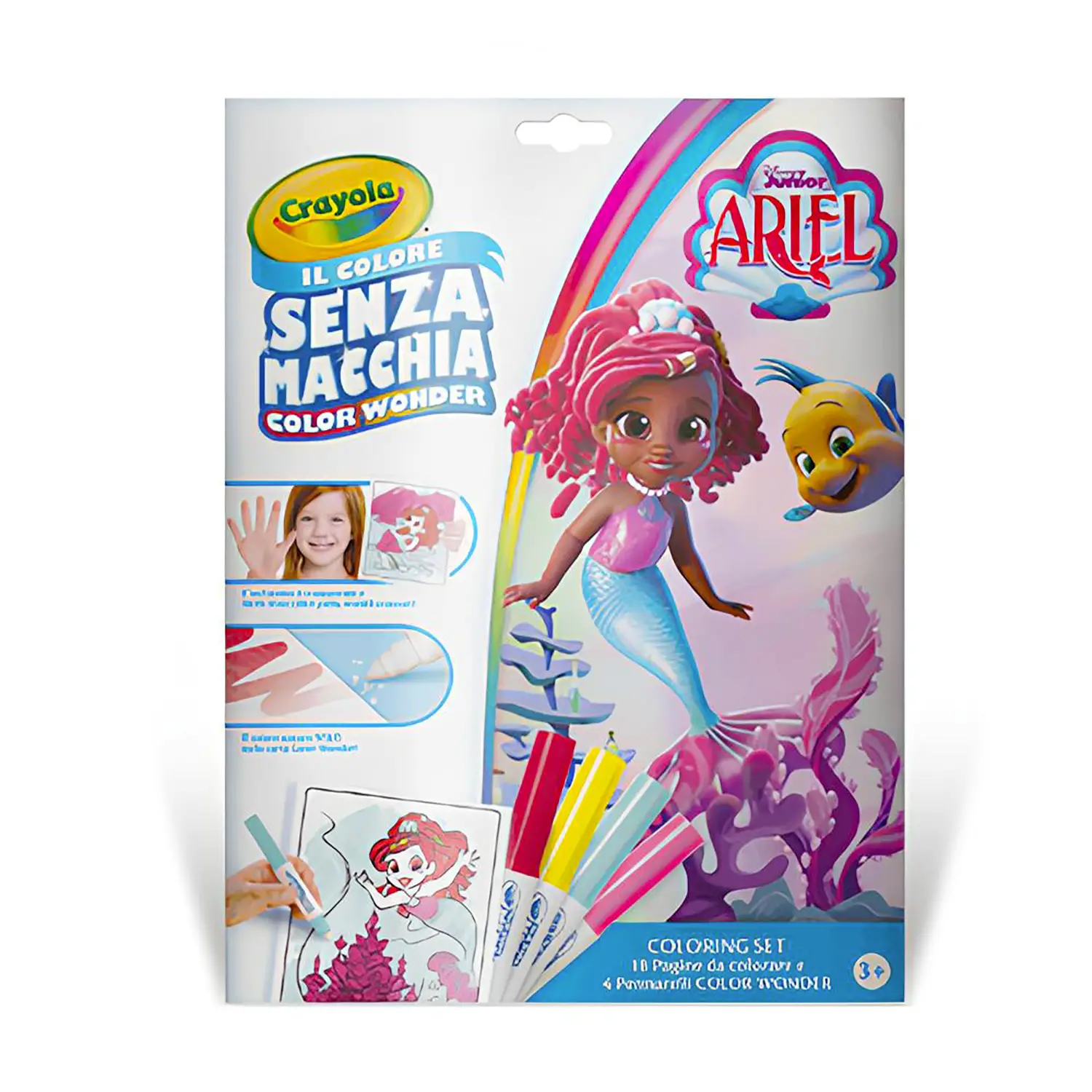 Coloring Set Color Wonder Disney Ariel - Manuali per attività creative