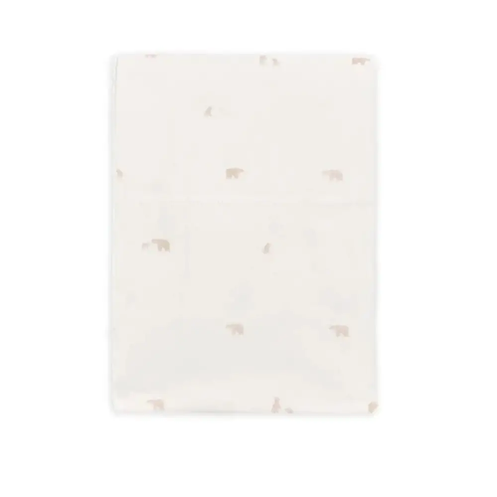 Lenzuola per Culla/Carrozzina 75x100cm. con Federa Family Bear - lenzuolini