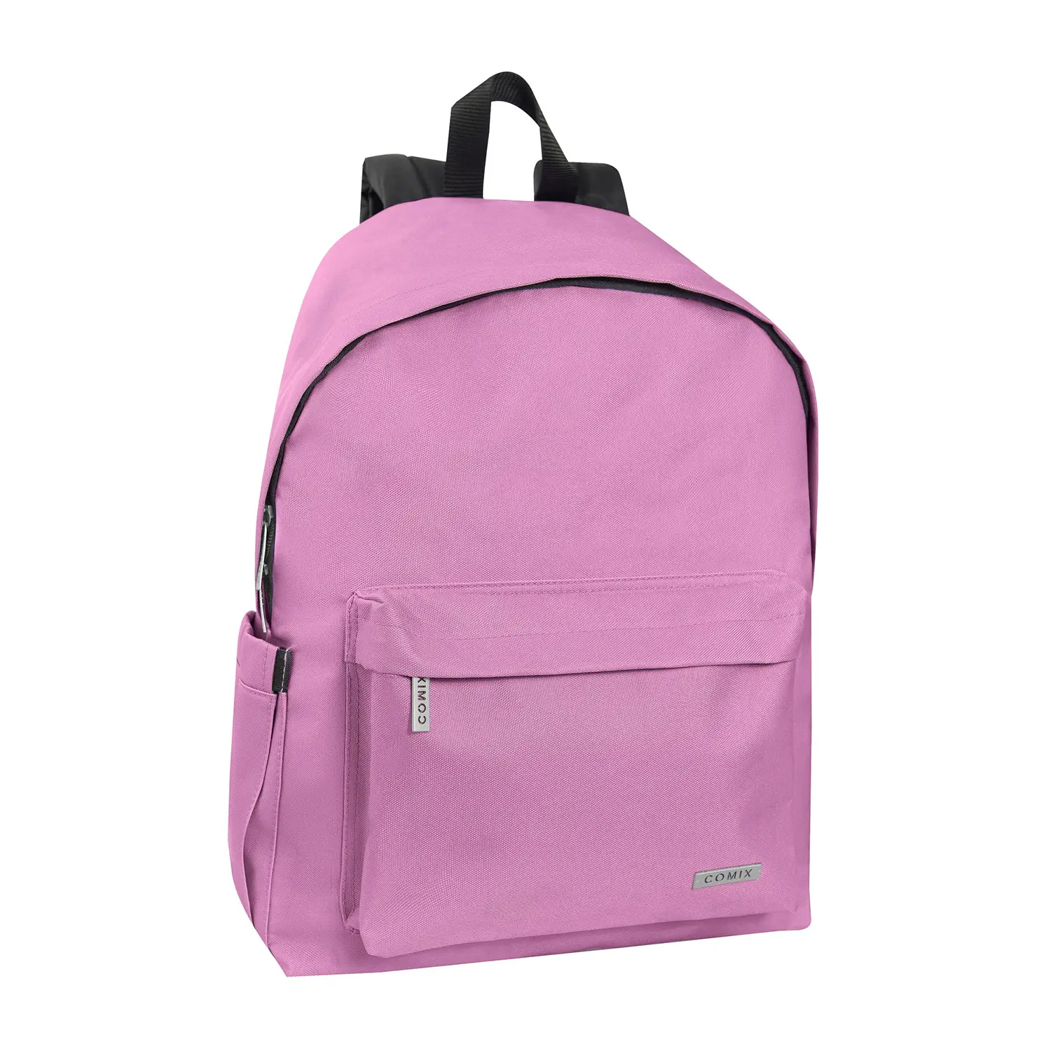 Comix Zaino Scuola Americano Monocolore Mauve - zaini americani