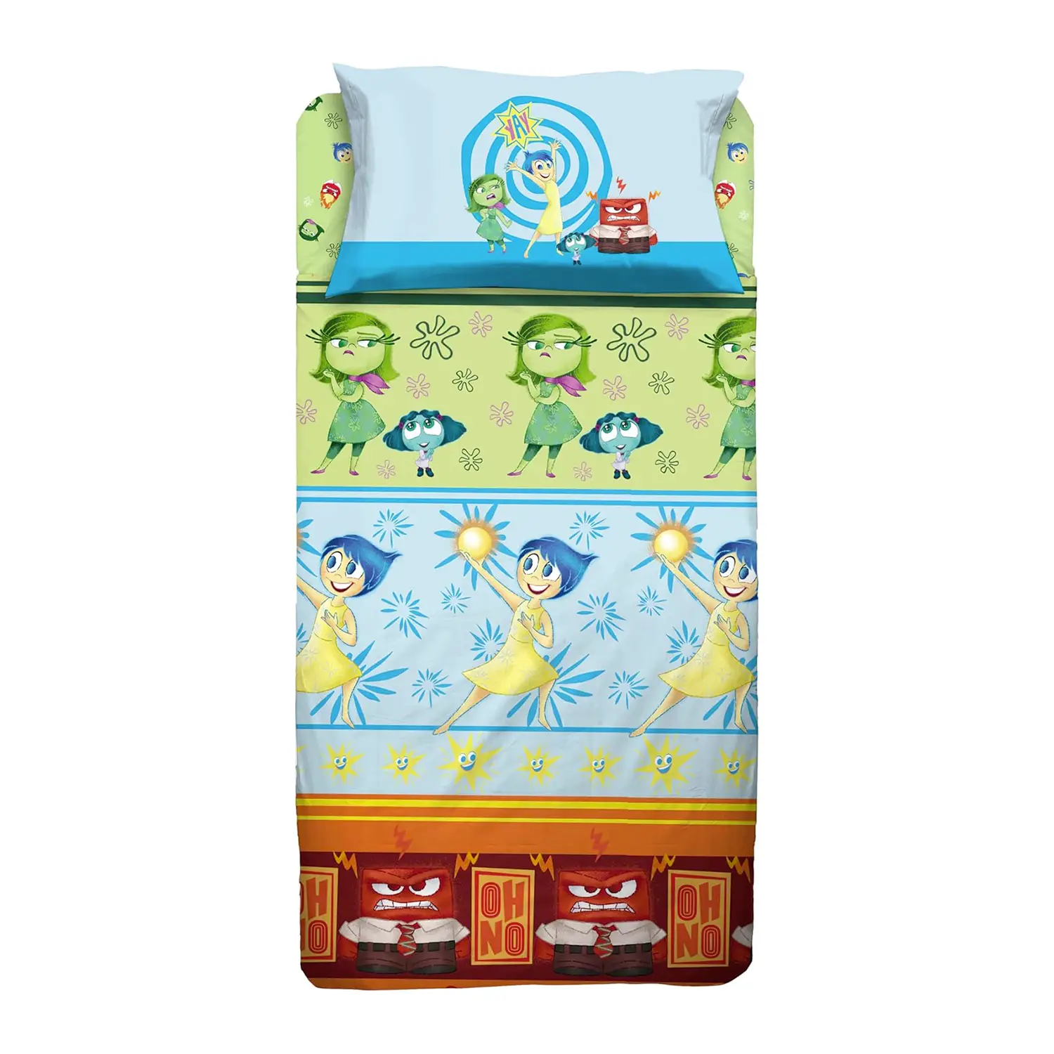 Set Lenzuolo Letto Singolo Inside Out - 100% Cotone - biancheria casa