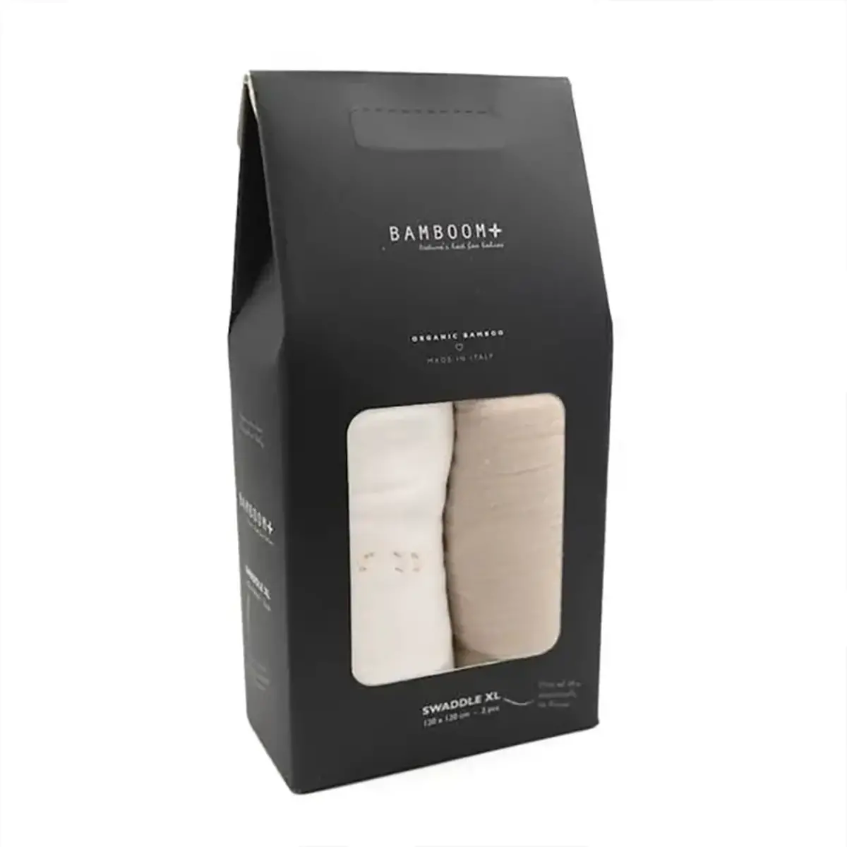 Bamboom Swaddle Muslin Xl Multiuso 120x120cm Set 2pz Farm Buddies - lenzuolini
