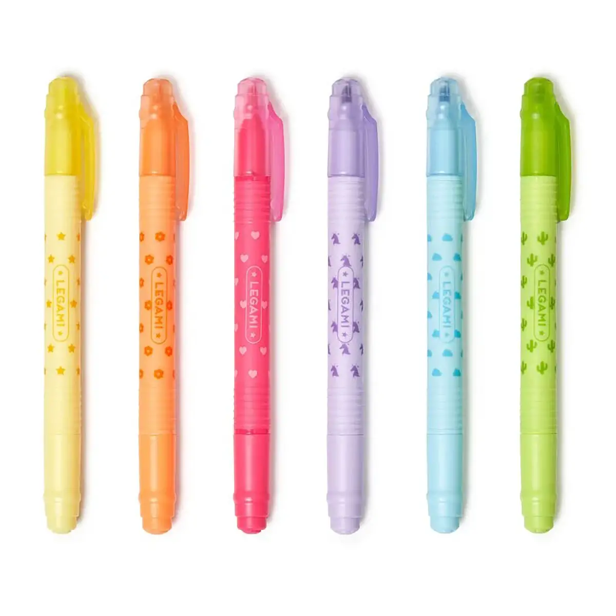 Set di 6 Evidenziatori Cancellabili Magic Highlighters -