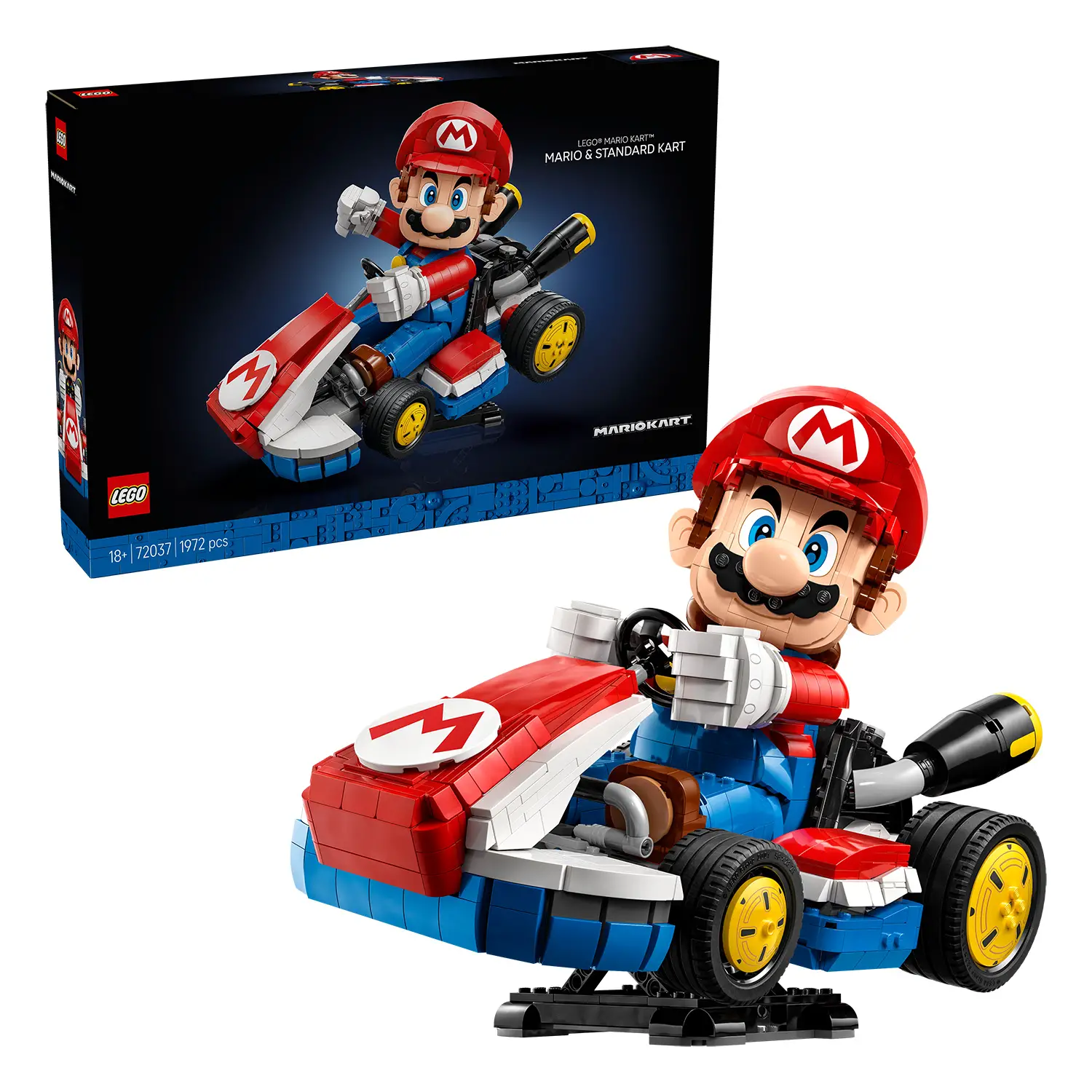 LEGO Super Mario Kart: Mario e Kart Standard 72037 – 1972 Pezzi - lego