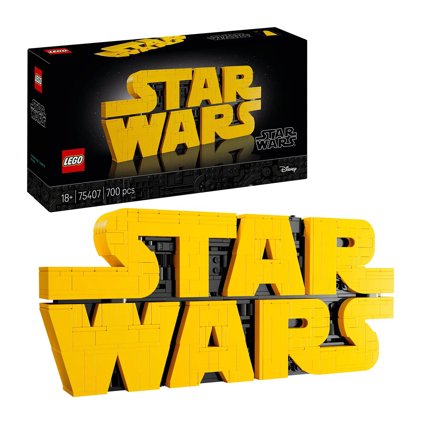 LEGO Star Wars Logo Star Wars in Mattoncini 75407 – 700 Pezzi - lego