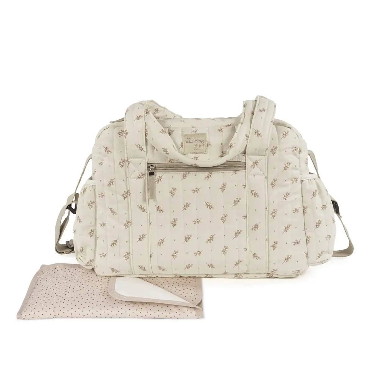 Borsa per il Cambio Walking Mum Mimosa con Fasciatoio Rosa - borse e zaini