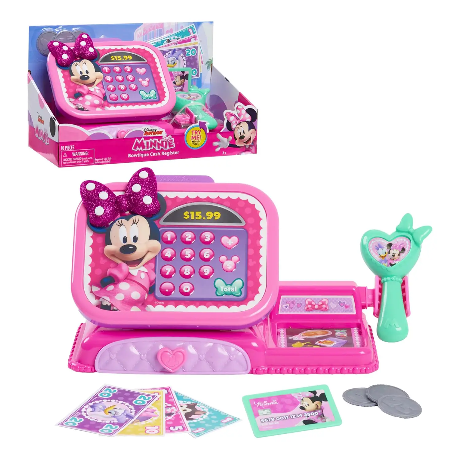 Minnie Mouse Registratore Di Cassa - collezionabili bambina