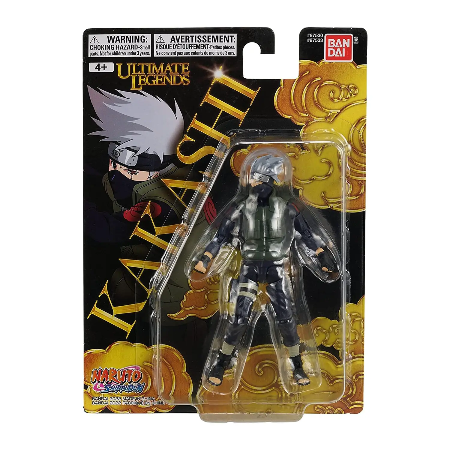Kakashi Bambino Action Figure Naruto 12cm Bandai Ultimate Legends - action figures ed accessori