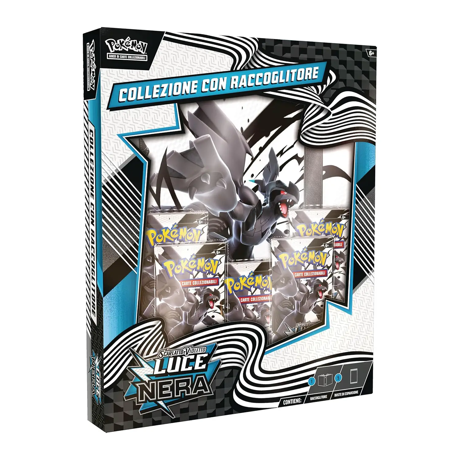 Pokemon Scarlatto - Violetto 10.5 Raccoglitore Luce Nera - giochi di società