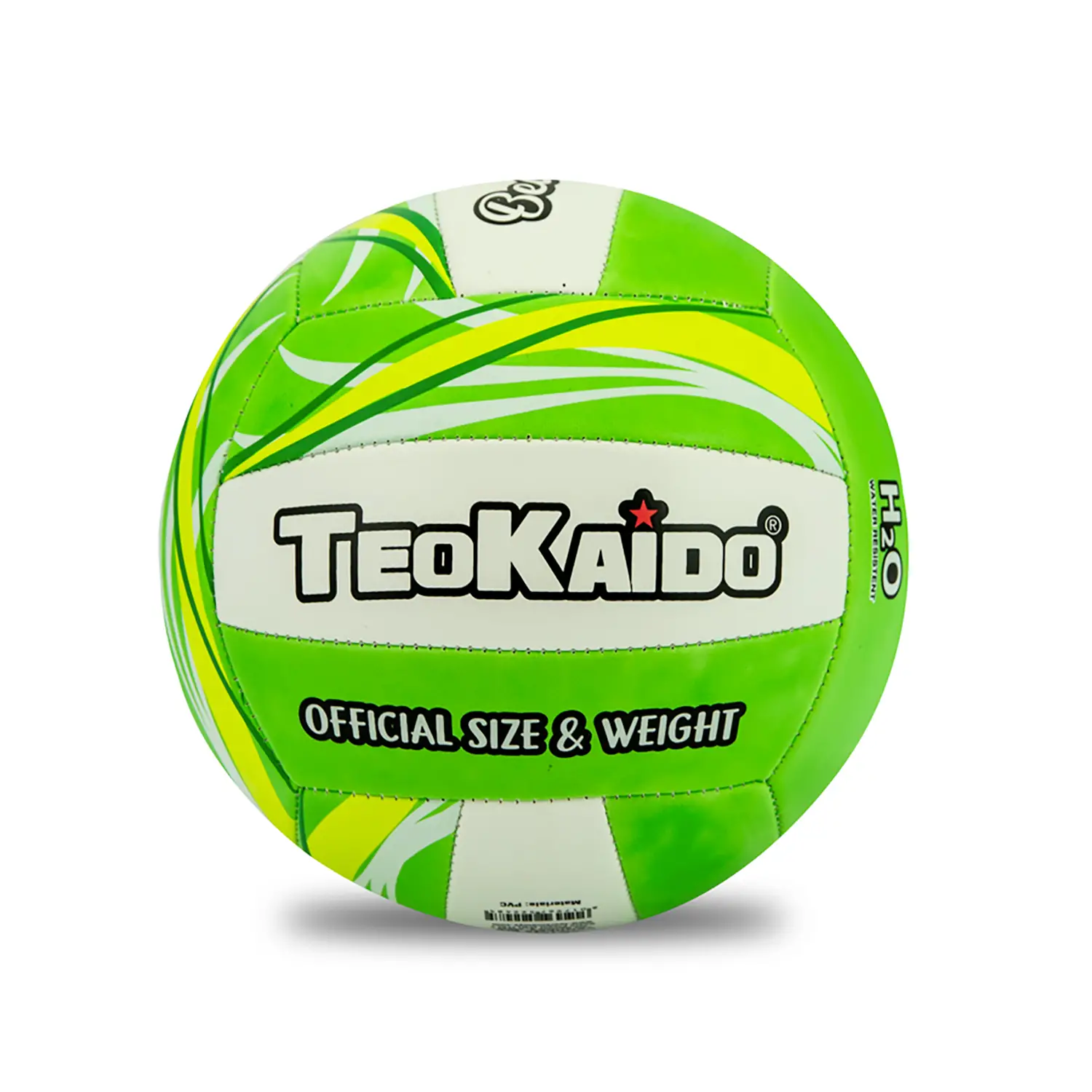 Pallone Volley Teokaido in PVC Verde - Palle e palloni