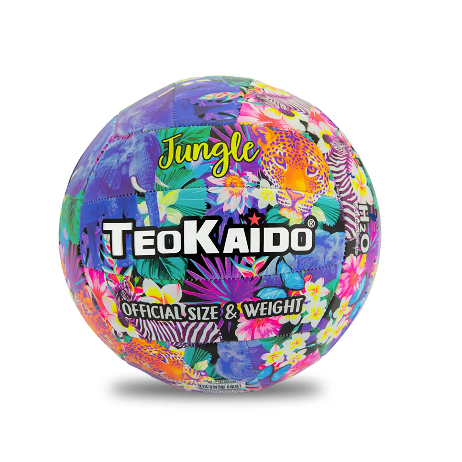 Pallone Volley Teokaido in PVC Jungle - Palle e palloni