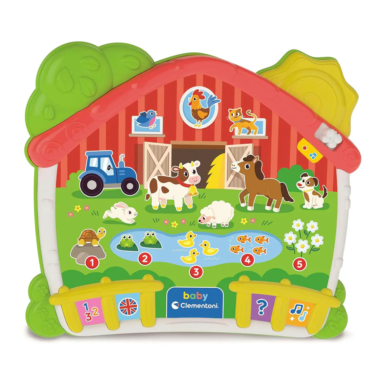 Baby Clementoni La Fattoria Canta E Impara - Pad Interattivo - Primi giochi