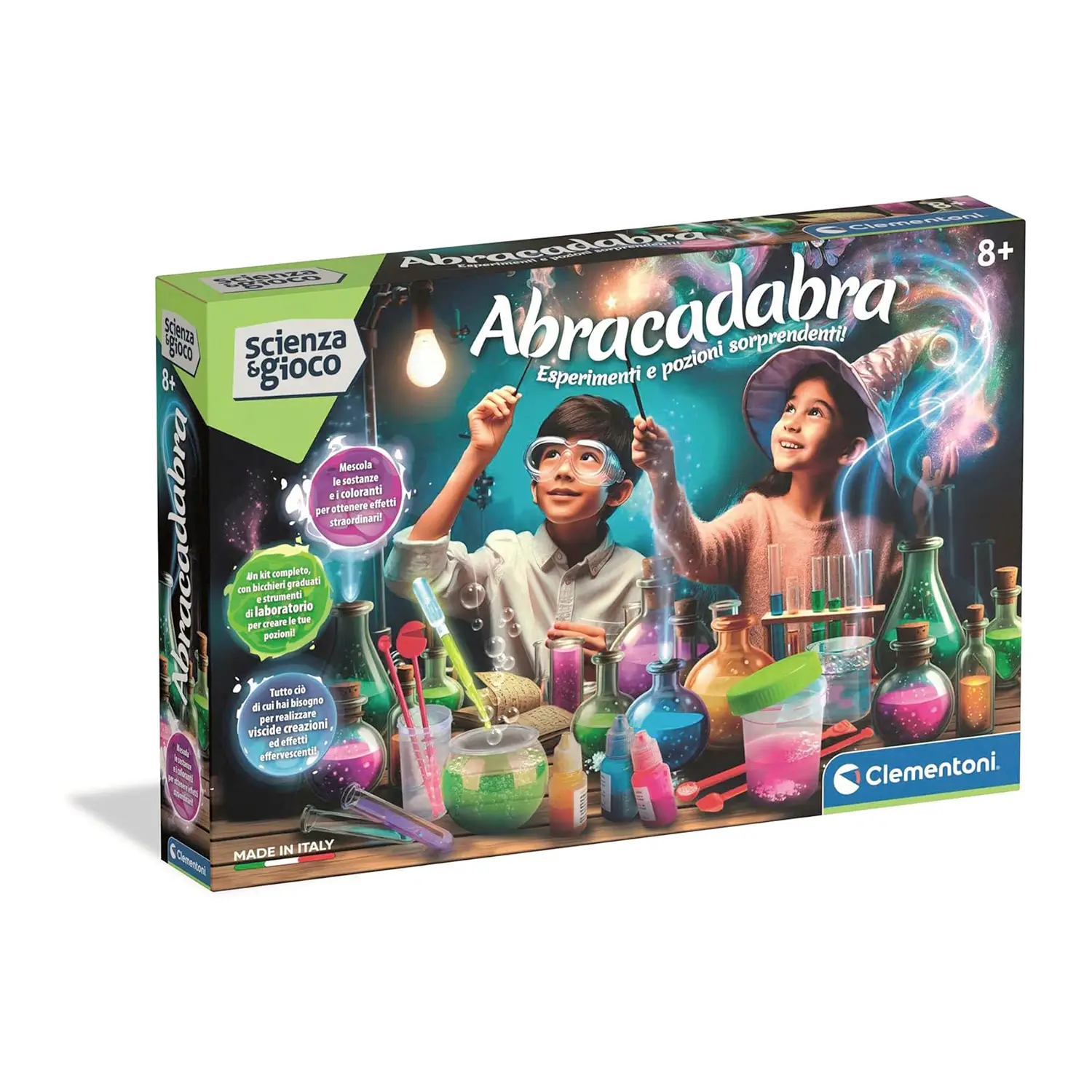 Scienza & Gioco Abracadabra Esperimenti E Pozioni - creatività