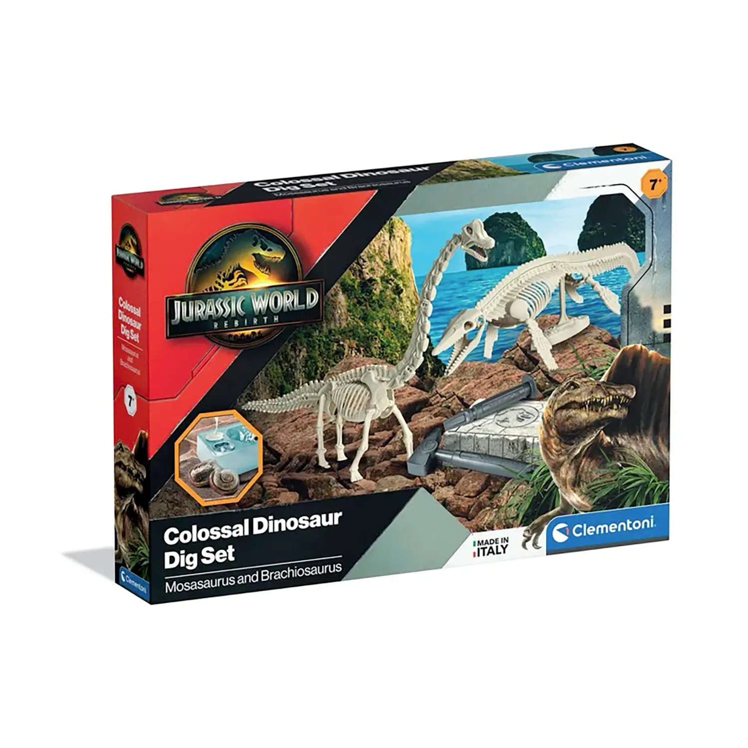 Clementoni Jurassic World - Colossal Dinosaur Dig Set - creatività