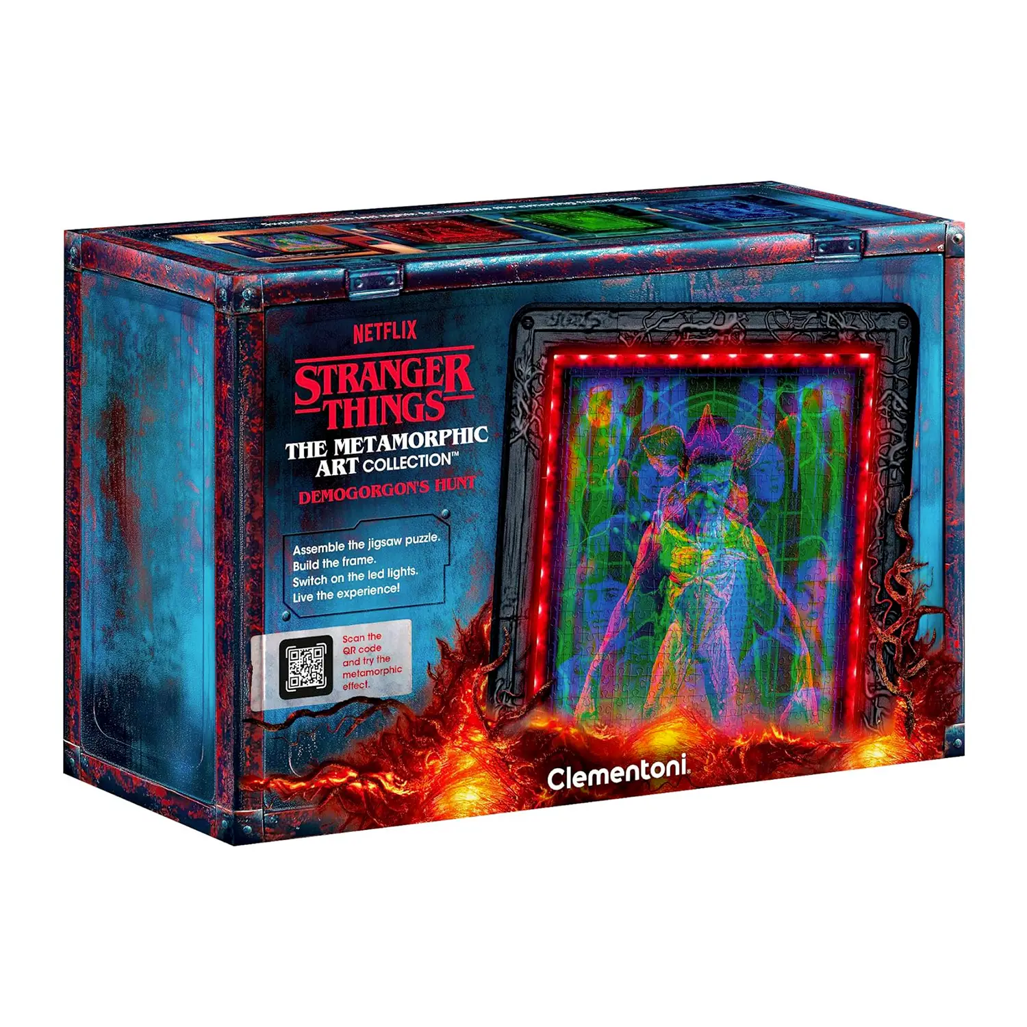 Stranger Things Metamorphic Art Collection - Eleven Quadro Interattivo 520 Pezzi - puzzle adulti