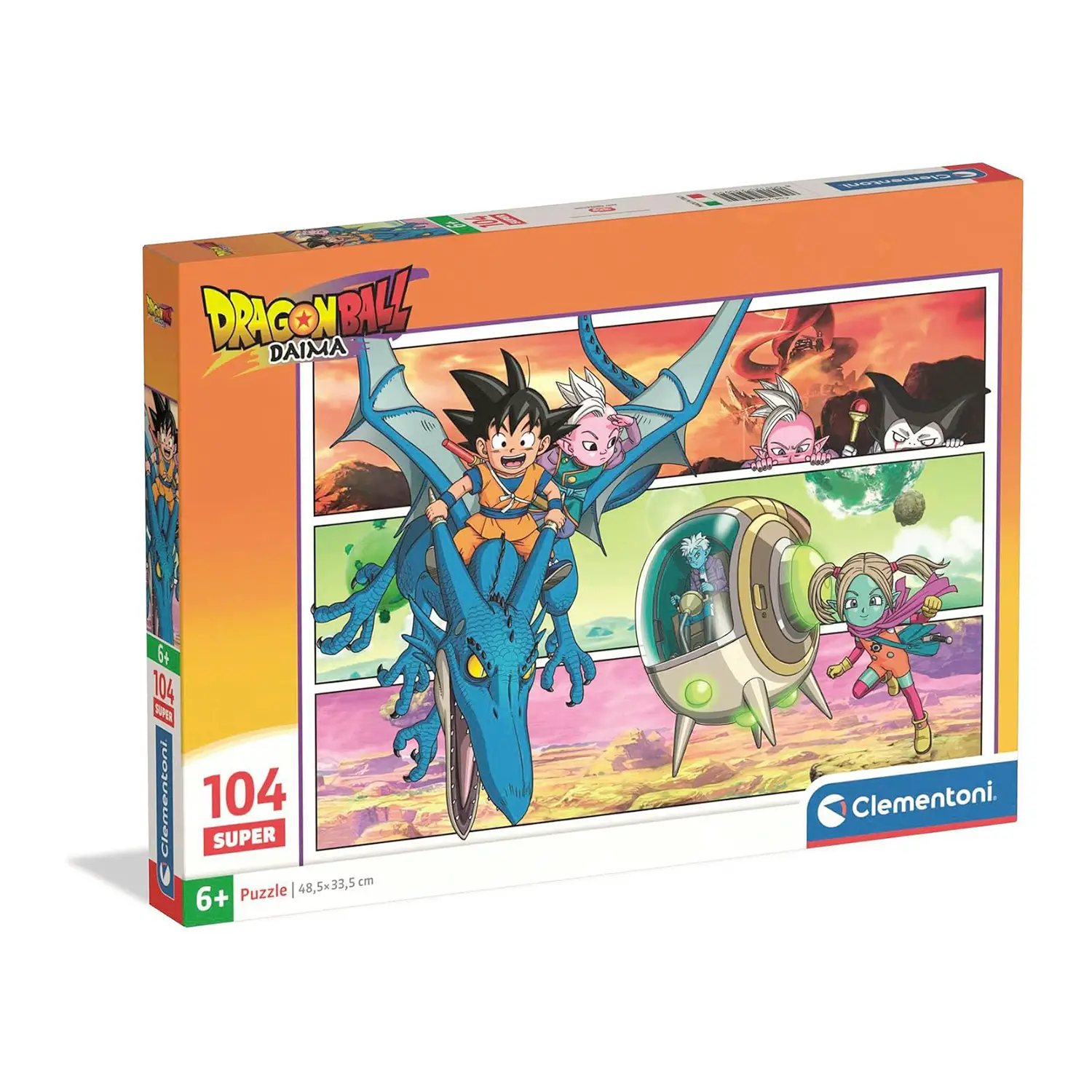 Puzzle 104 Pezzi Super Dragon Ball Daima Fantasia 1 - Puzzle in cartone