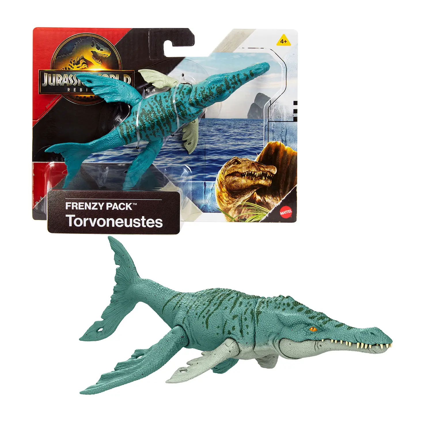 Jurassic World Rebirth Torvostes Frenzy Pack 15 cm - action figures ed accessori