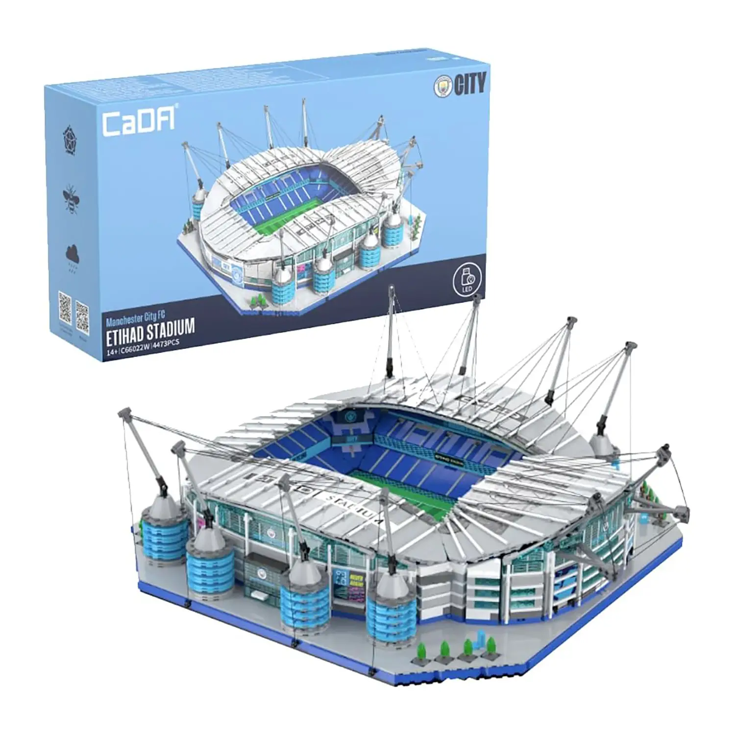 Cada Costruzioni Manchester City Stadium - 4473 Pezzi - tematiche